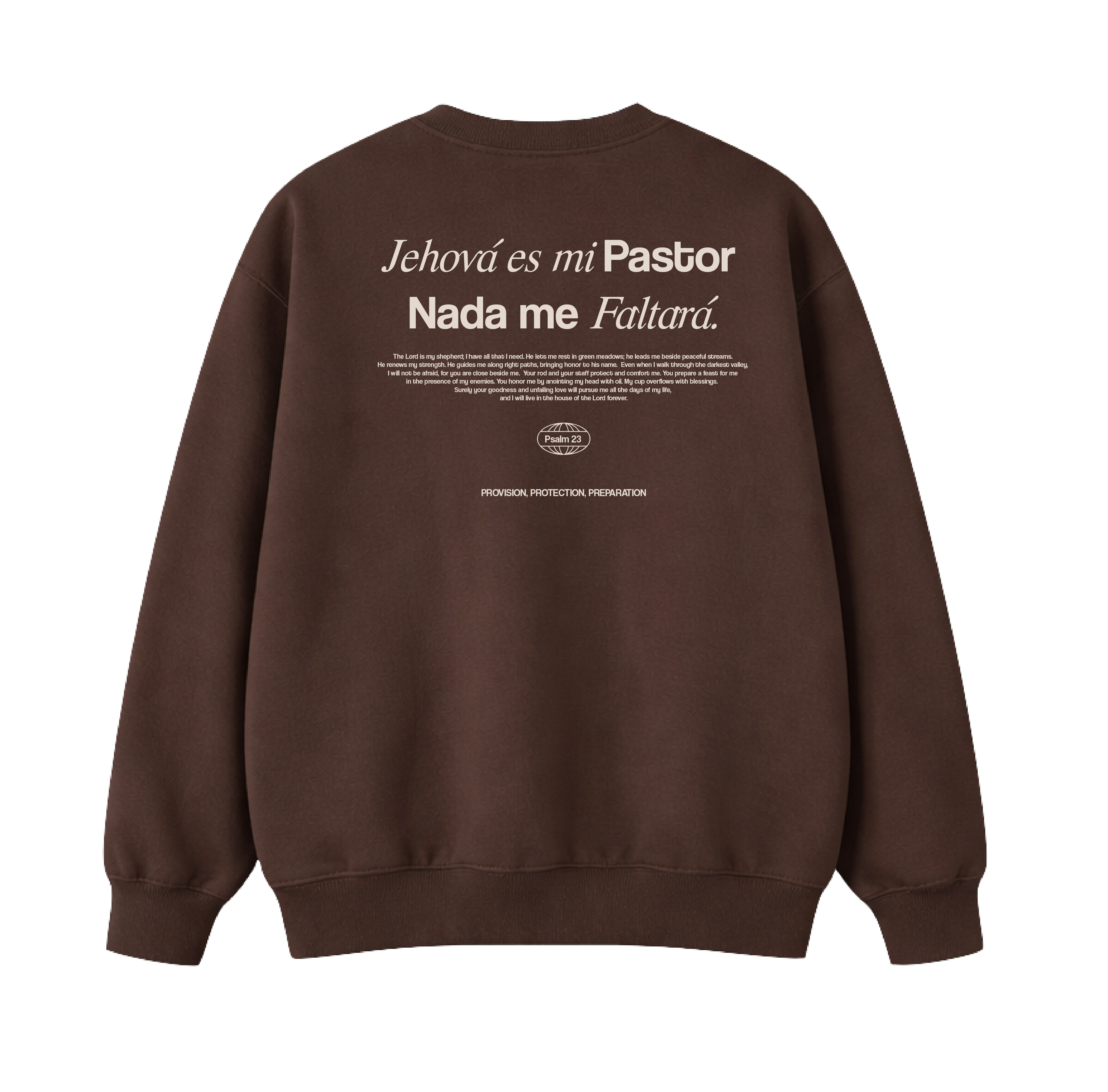 Jehová es mi pastor y nada me faltará